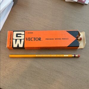 Vector Orange Pencils